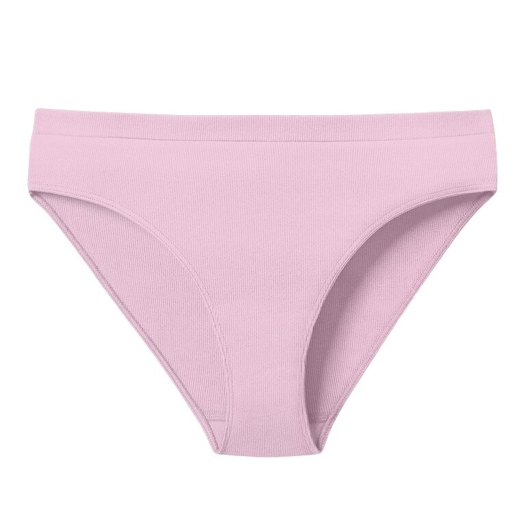 Schiesser Rio-Slip Doppelripp Organic Cotton Unterwäsche rosa/sandbraun Damen - 1 Stück