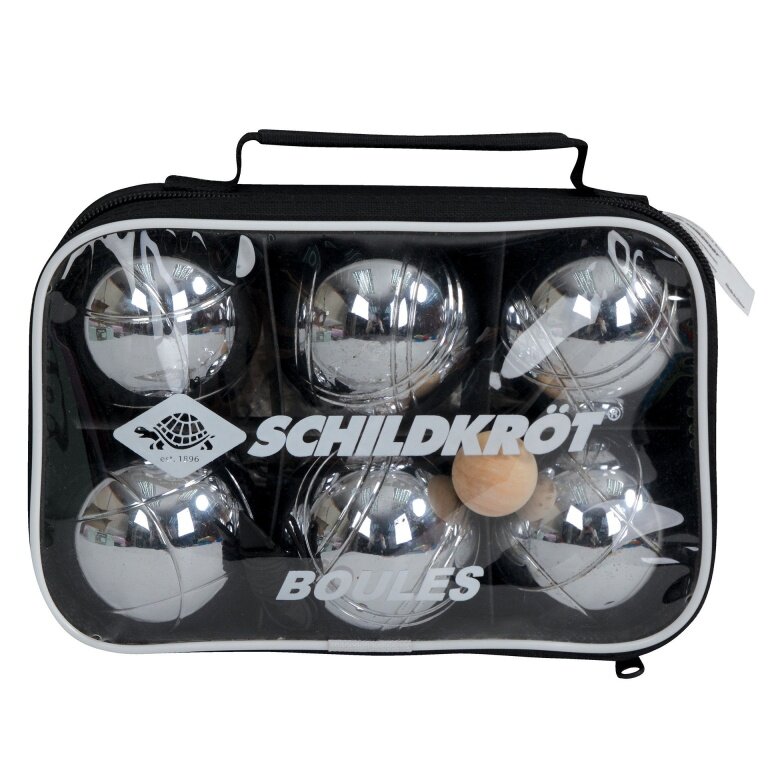 Schildkröt Stahl Boule/Boccia Set 2x3er Set für 2 Spieler