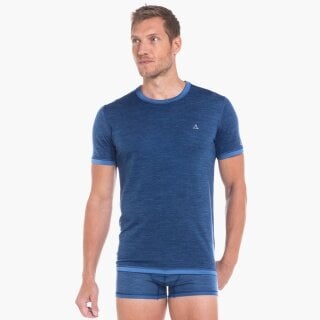 Schöffel Unterwäsche Shirt Merino Sport blau Herren