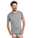 Schöffel Sport-Tshirt Sport (4-Wege-Stretch) Unterwäsche grau Herren