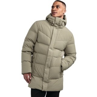 Schöffel Daunenmantel Urban Down Coat Style Cers MNS (winddicht, 4-Wege-Stretch) beigebraun Herren