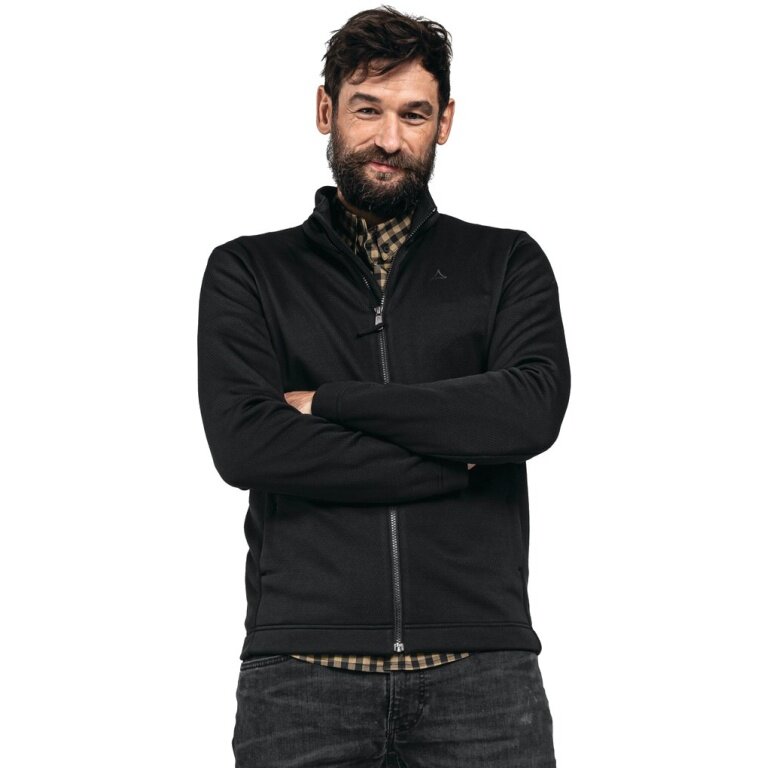 Schöffel Fleecejacke Pelham (hohe Atmungsaktivität) schwarz Herren