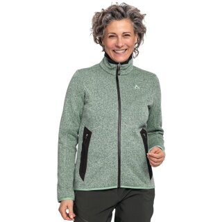 Schöffel Fleecejacke Hiking Circ Style Yew (warm, hoher Feuchtigkeitstransport) grün Damen