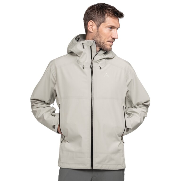 Schöffel Wanderjacke Hiking Style Cascata MNS (wasserdicht, atmungsaktiv) weiss Herren