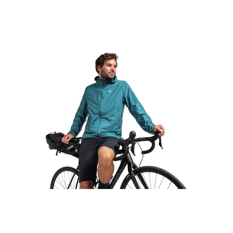Schöffel Fahrrad-Hybridjacke Valve (winddicht, leicht) tealblau Herren
