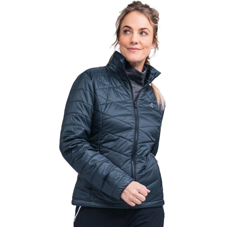 Schöffel Isolationsjacke ZipIn Seewand (wasserabweisend, winddicht) navyblau Damen