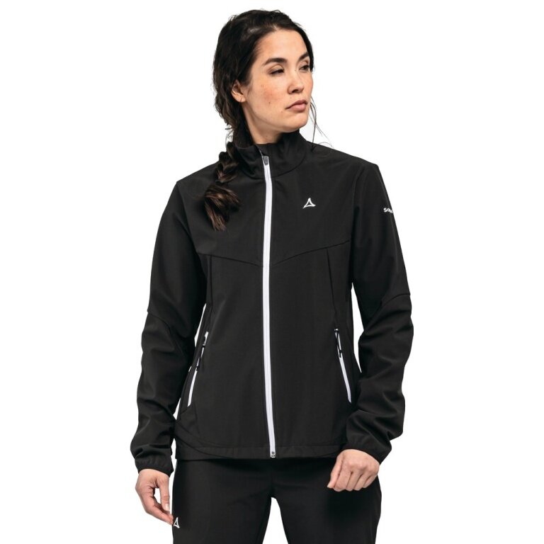 Schöffel Softshelljacke Rinnen (atmungsaktiv, elastisch) schwarz Damen