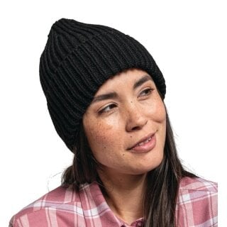 Schöffel Strickmütze Medford Knitted Hat (Rippenstruktur) schwarz - 1 Stück