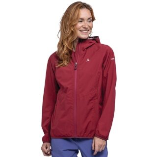 Schöffel Trekking-Wanderjacke Hiking Style Migandi MNS (2.5-Lagen, wasserdicht, atmungsaktiv) rot Damen