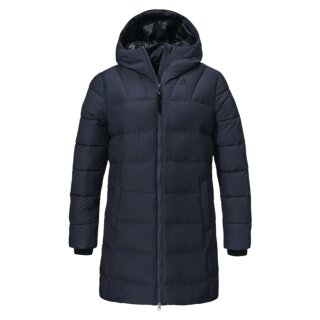 Schöffel Winterparka Urban Insulated Style Boslix (wärmend dank Daunenfüllung) navyblau Damen