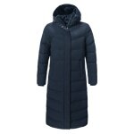 Schöffel Winter-Daunenmantel Urban Down Style Vindave (wärmend dank Daunenfüllung) navyblau Damen
