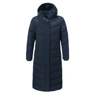 Schöffel Winter-Daunenmantel Urban Down Style Vindave (wärmend dank Daunenfüllung) navyblau Damen