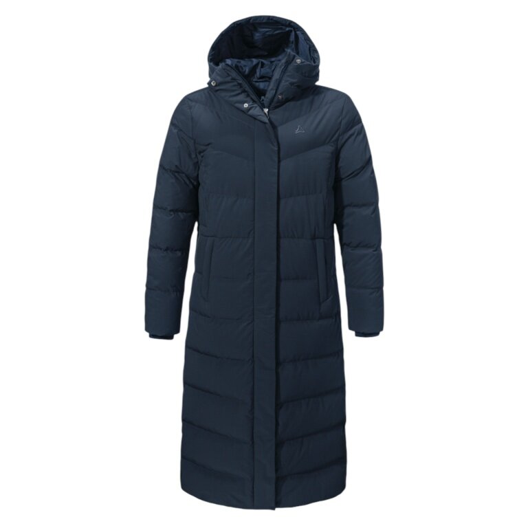 Schöffel Winter-Daunenmantel Urban Down Style Vindave (wärmend dank Daunenfüllung) navyblau Damen