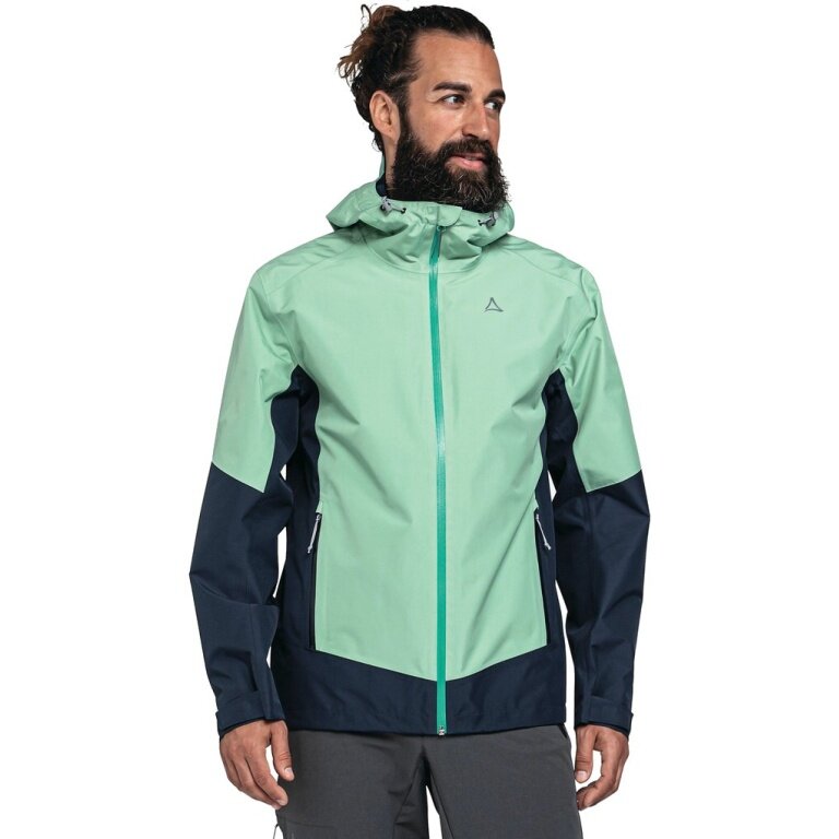 Schöffel Wander-Funktionsjacke Wamberg (wasser-/winddicht) mintgrün Herren