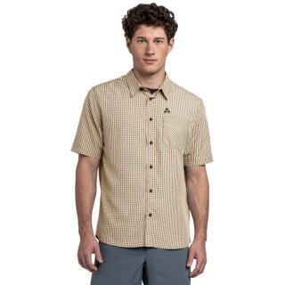 Schöffel Wanderhemd CIRC Shirt Style Dalfoss (UV Schutz, Brusttasche) kurzarm schwarz Herren