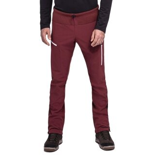 Schöffel Softshell-Wanderhose Rinnen Pant (hohe Atmungsaktivität, elastischer Bund) weinrot Herren