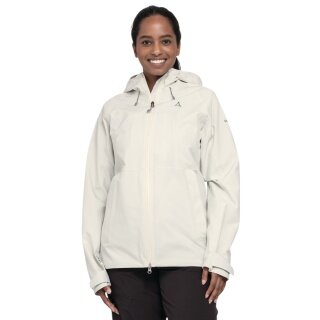 Schöffel Wanderjacke Hiking Style Mauku WMS (wasserdicht, mit Kapuze) weiss Damen