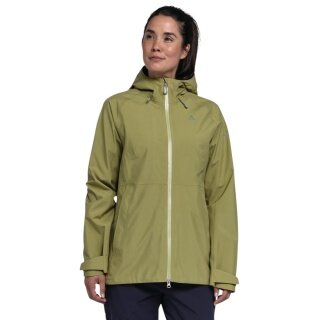 Schöffel Wanderjacke Hiking Style Mauku WMS (wasserdicht, mit Kapuze) olive Damen