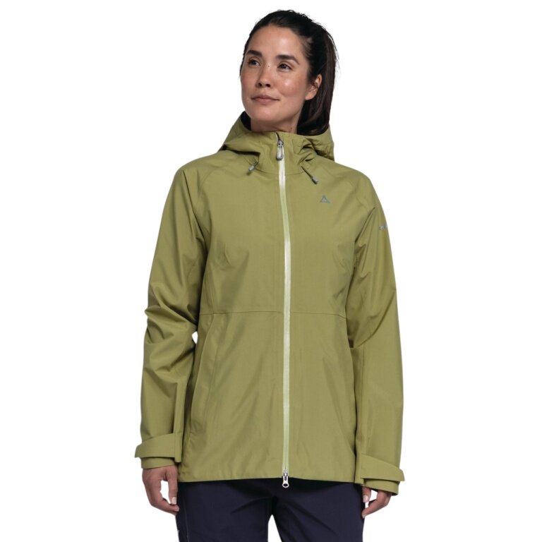 Schöffel Wanderjacke Hiking Style Mauku WMS (wasserdicht, mit Kapuze) olive Damen