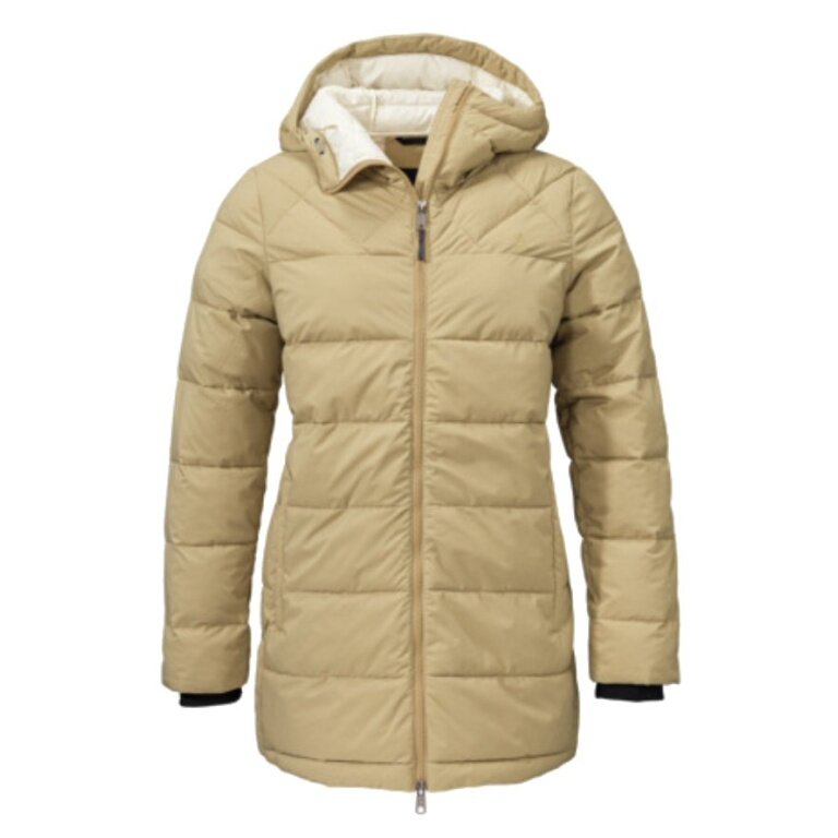 Schöffel Winter-Parka Boston (wasser- und winddicht) sandbraun Damen