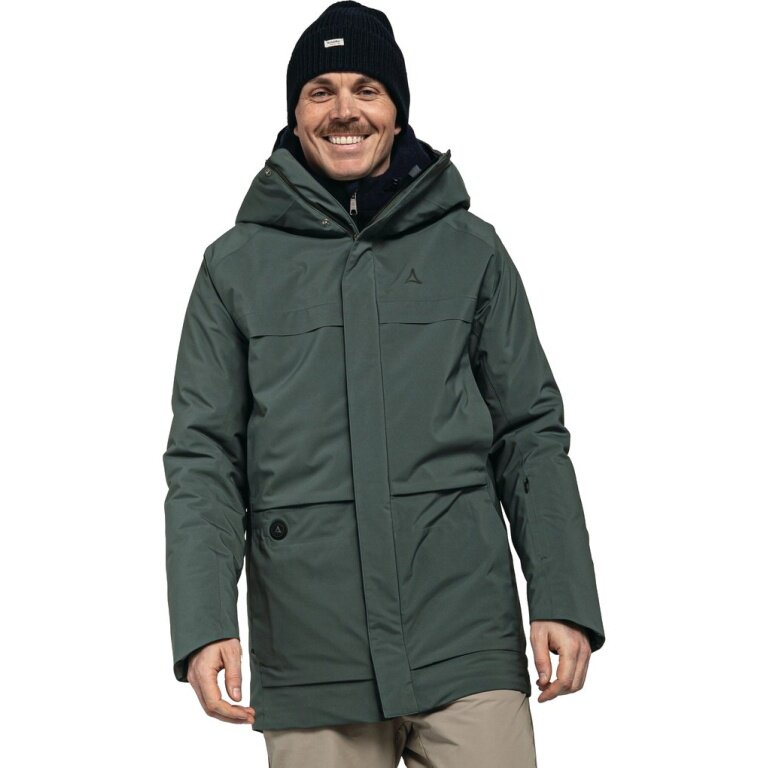 Schöffel Winterjacke Heat Cambria (Intellitex Heat Technologie) dunkelgrün Herren