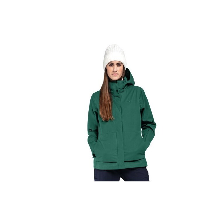 Schöffel Winterjacke ZipIn Toledo (wasserdicht, winddicht, atmungsaktiv) grün Damen
