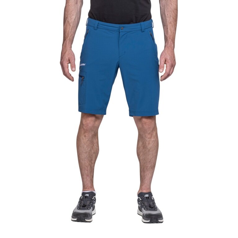 Schöffel Wanderhose Folkstone (Trekking, 4-Wege Stretch) kurz royalblau Herren