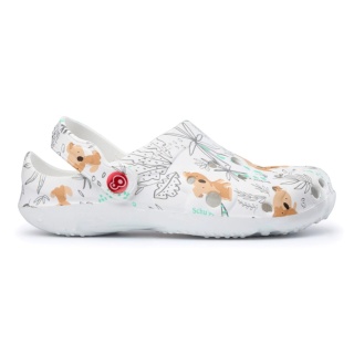 Schu'zz Sandale Globule Clog Koala weiss/bunt Damen