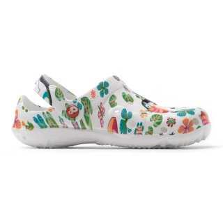 Schu'zz Sandale Globule Clog Toucan weiss/bunt Damen
