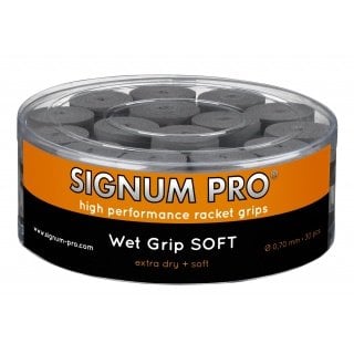 Signum Pro Overgrip Wet Soft grau 30er Box