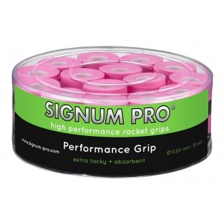 Signum Pro Overgrip Performance 0.6mm pink 30er Box