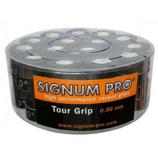 Signum Pro Overgrip Tour 0.5mm schwarz 30er Box