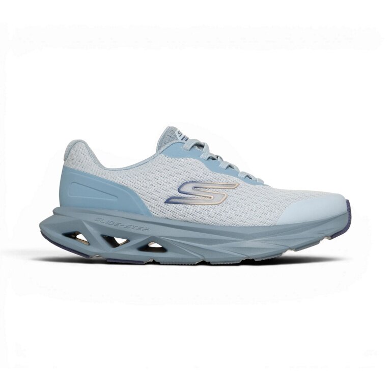 Skechers Laufschuhe Glide-Step Vortex - Avalin hellblau Damen