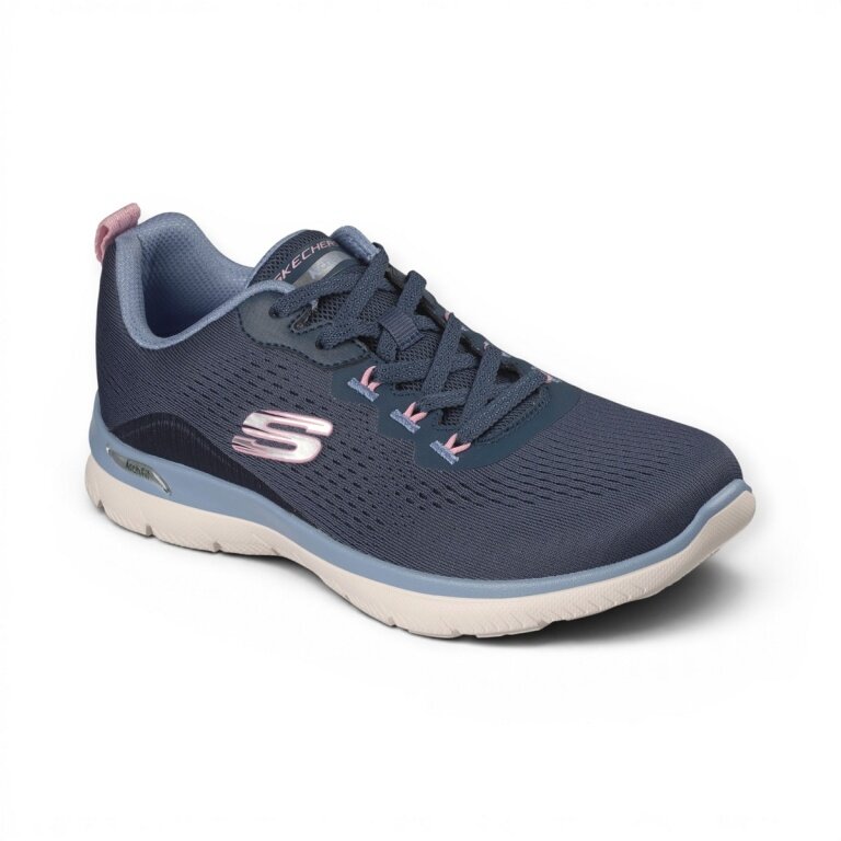 Skechers Sneaker Arch Fit Summits Daily Flow navyblau Damen