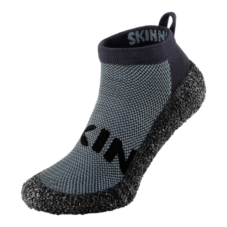 Skinners Barfusschuhsocke Essentials 2.0 Mid-Cut Concrete (Schutz, Komfort auf jedem Untergrund) grau