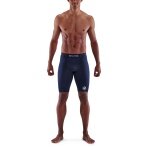 Skins Funktionshose 1-Series Half Tight Short (enganliegend) kurz navyblau Herren