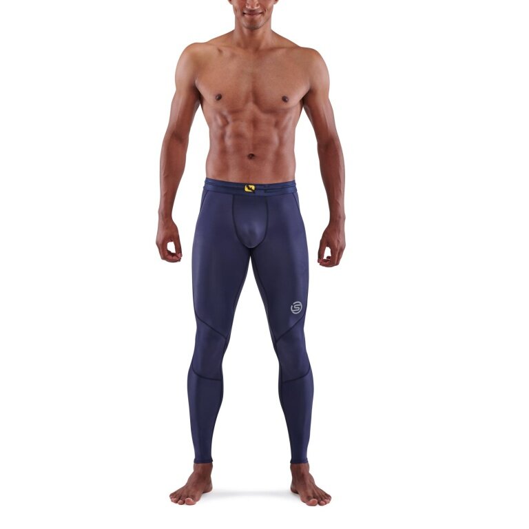 Skins Funktionshose 3-Series Tight Long (enganliegend) navyblau Herren