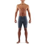 Skins Funktionshose 3-Series Half Tight Short (enganliegend) charcoalgrau Herren
