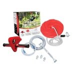 Slackers Seilrutsche Eagle Zipline (Fitness-Garten-Parkour) - 1 Set