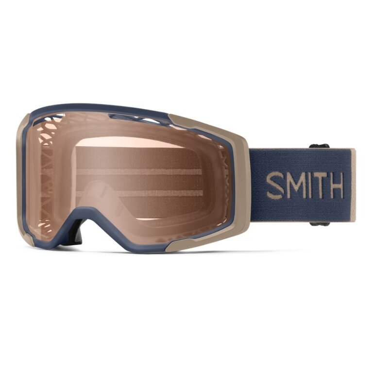 Smith Fahrradbrille Rhythm MTB (ChromaPop™ Glas) navyblau/beige - 1 Brille