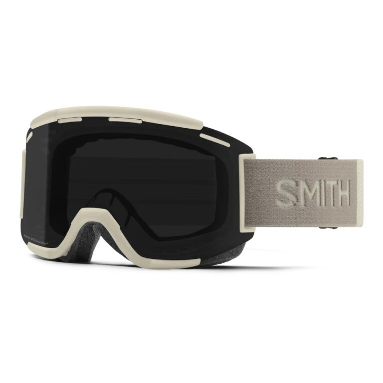 Smith Fahrradbrille Squad MTB (ChromaPop-Scheibe) beige/schwarz - 1 Brille