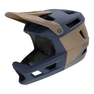 Smith Fahrradhelm Mainline Mips MTB (Full Protection) navyblau/braun