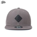 Smith&Miller Basecap Paramount Flat Cap grau - 1 Stück
