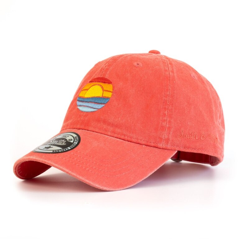 Smith&Miller Basecap Sunset Unstructured Cap korallrot - 1 Stück