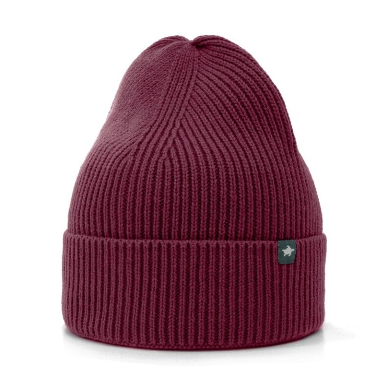 Smith&Miller Strickmütze (Beanie) Fred WB - burgundrot - 1 Stück
