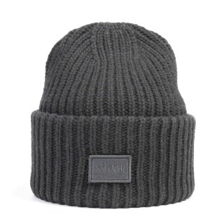 Smith&Miller Strickmütze (Beanie) Vermilion - Materialmix grau - 1 Stück