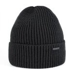 Smith&Miller Strickmütze (Beanie) Logan - schwarz - 1 Stück