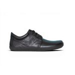 Sole Runner Barfussschuhe Sneaker Metis 2 Leder (breite Zehenbox) schwarz