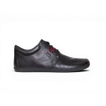 Sole Runner Barfussschuhe Sneaker Narvi Leder (breite Zehenbox) schwarz