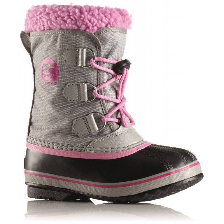 Sorel Winterstiefel Yoot Pac Nylon grau/pink Kids online bestellen